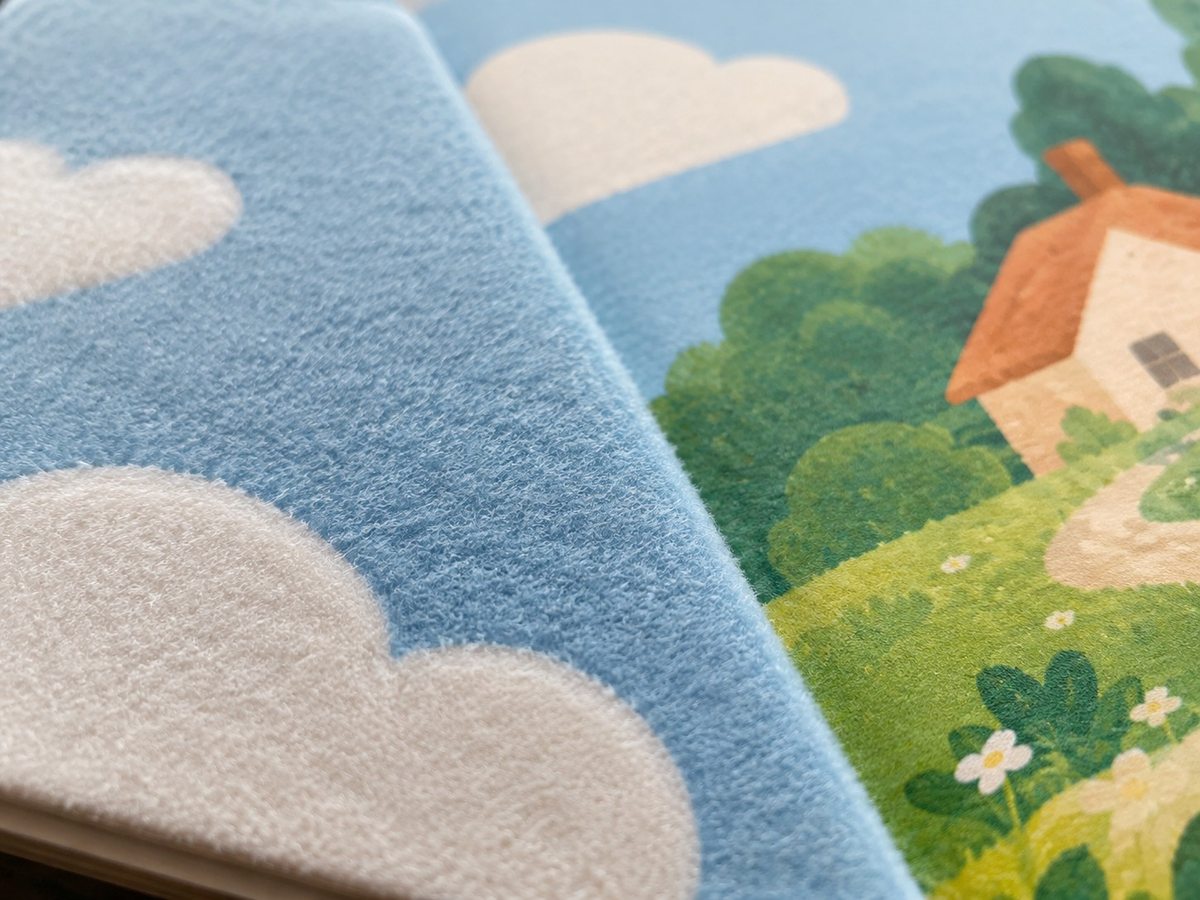 Pop-up, 3D & Touch-and-Feel Book Printing material and craftsmanship close-up