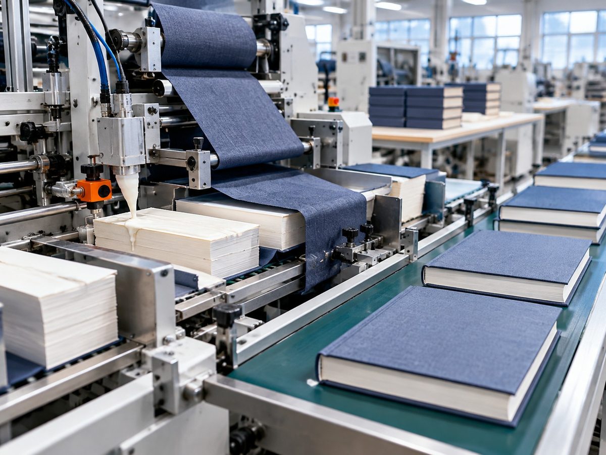 Hardcover Book Printing production details