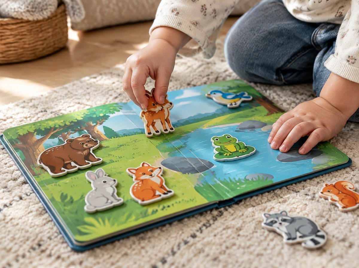 Magnet & Toy Book Printing in real use