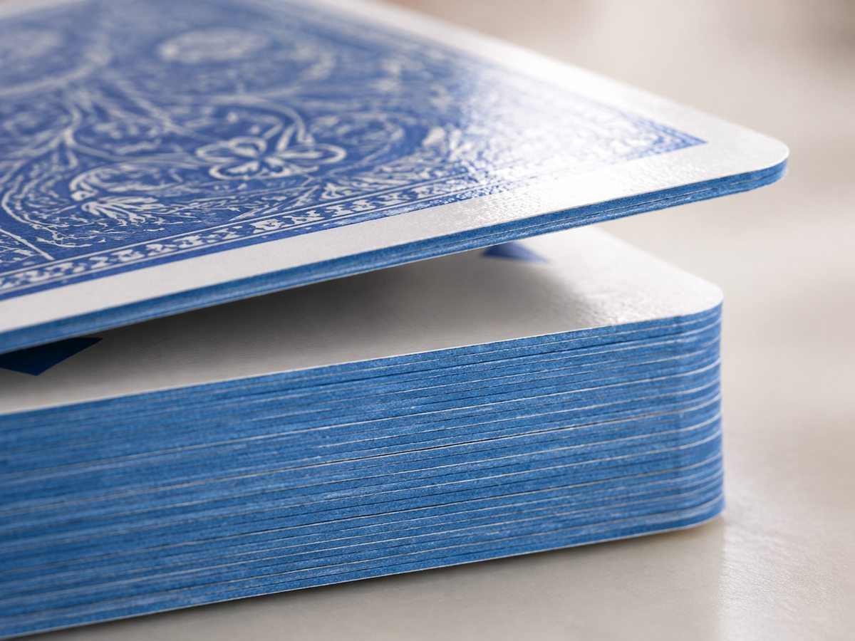 Custom Playing Cards & Card Game Printing material and craftsmanship close-up
