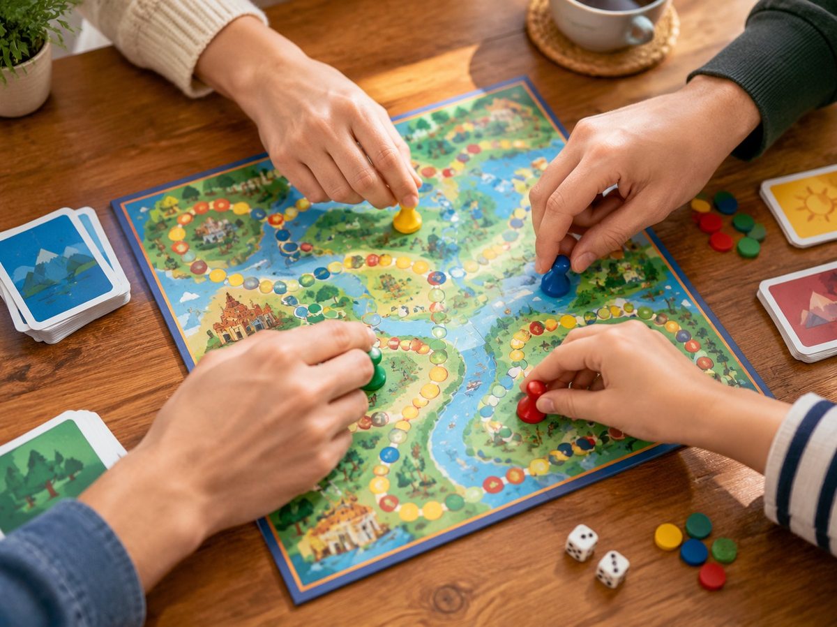 Custom Board Game Printing in real use