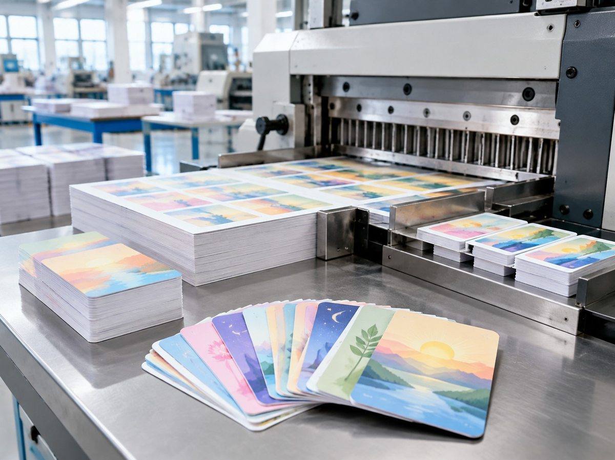 Custom Affirmation Card Printing production details