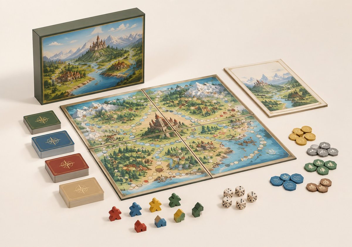 Custom Family Board Game