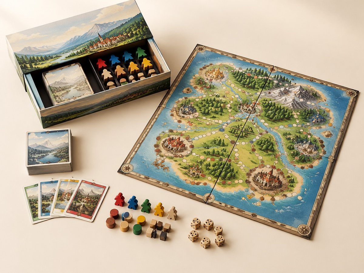 Custom Family Board Game