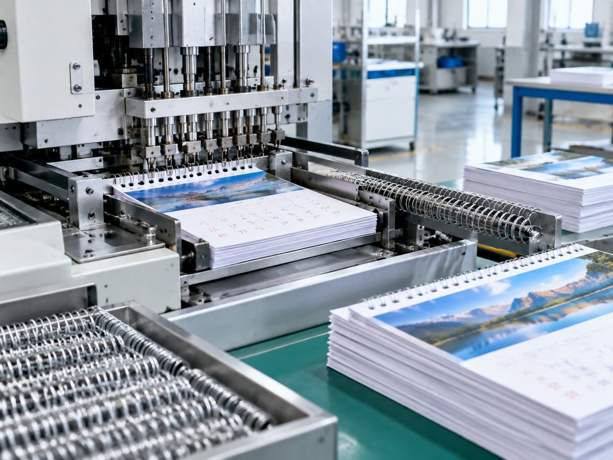 Custom Calendar Printing production details