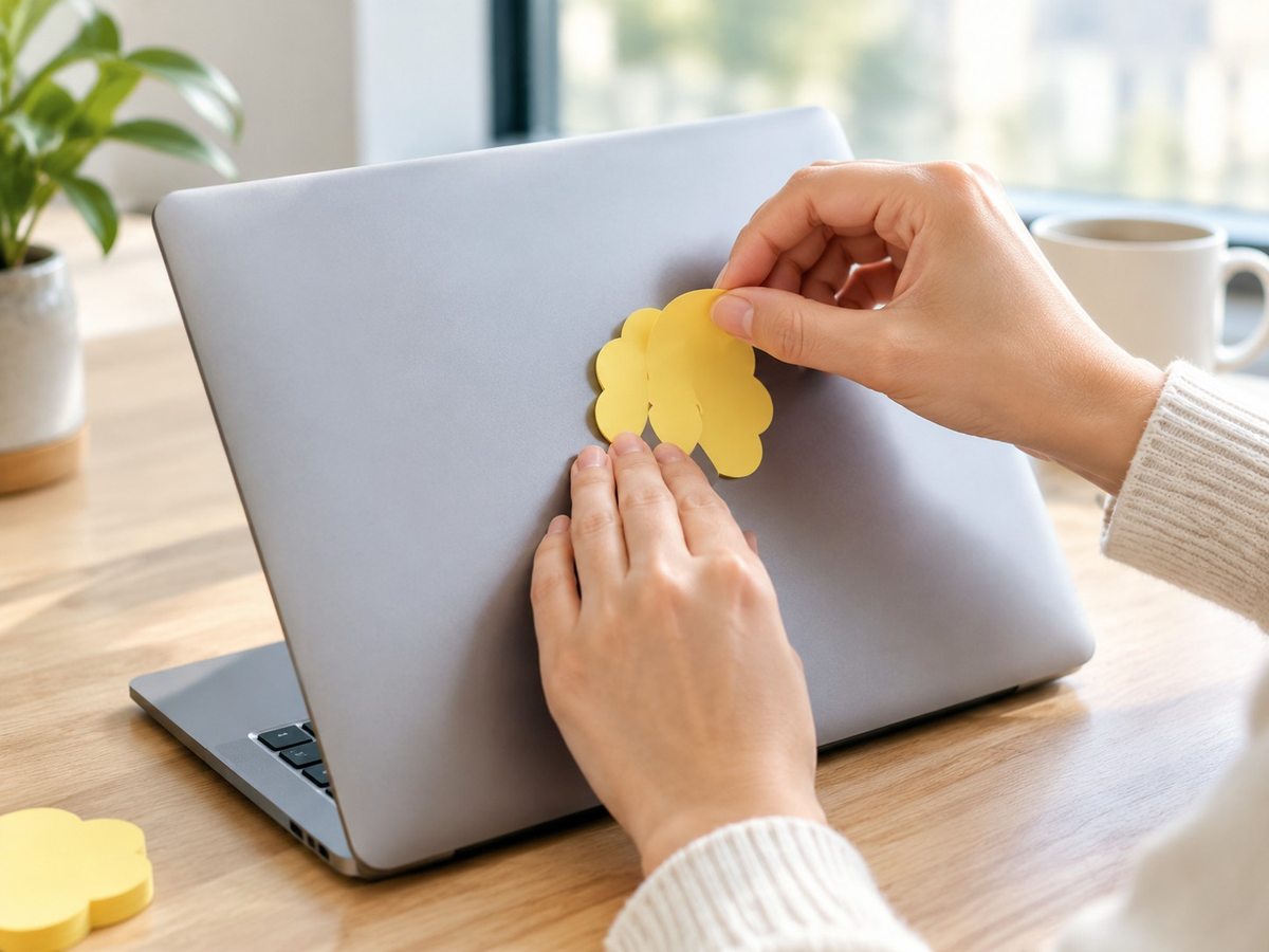 Custom Memo & Sticky Note Pad Printing in real use
