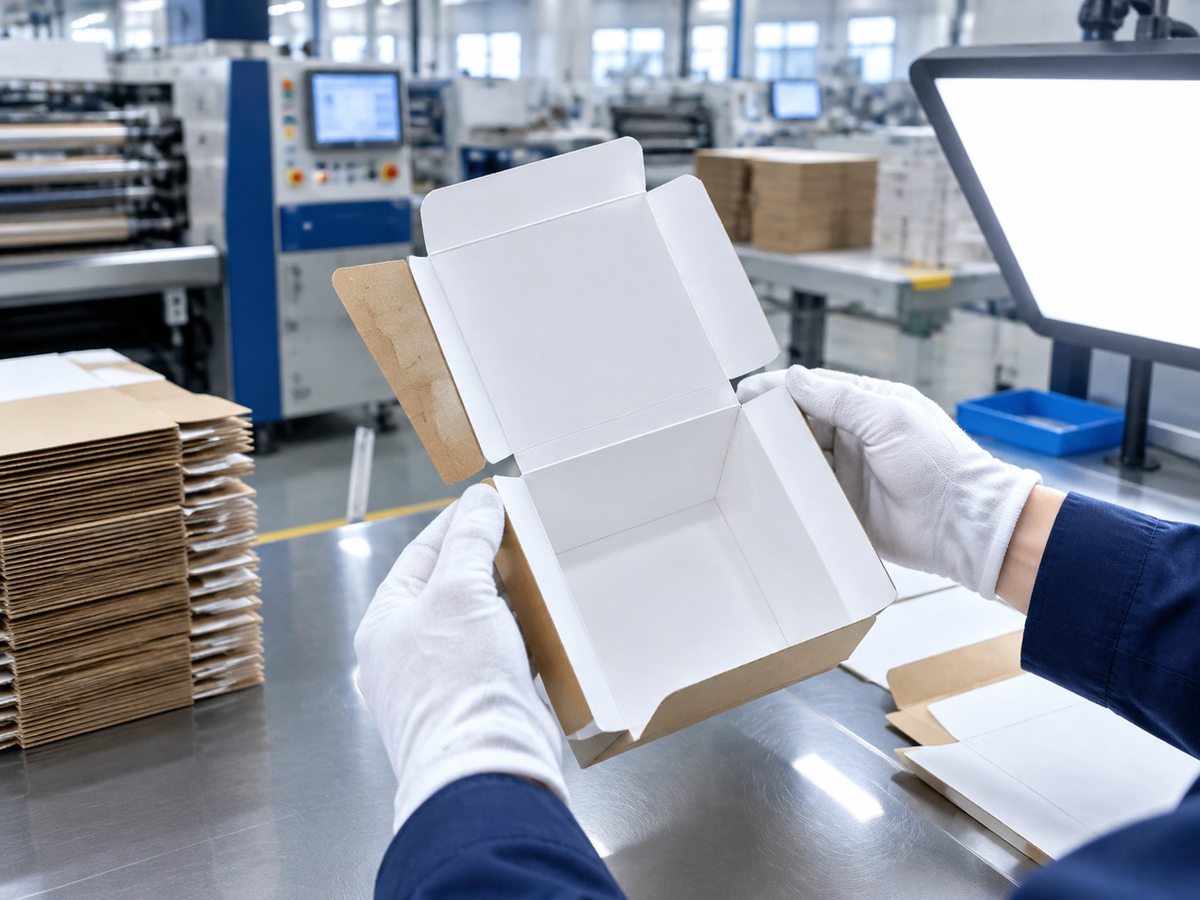 Quality inspection of custom packaging at Vlikestar