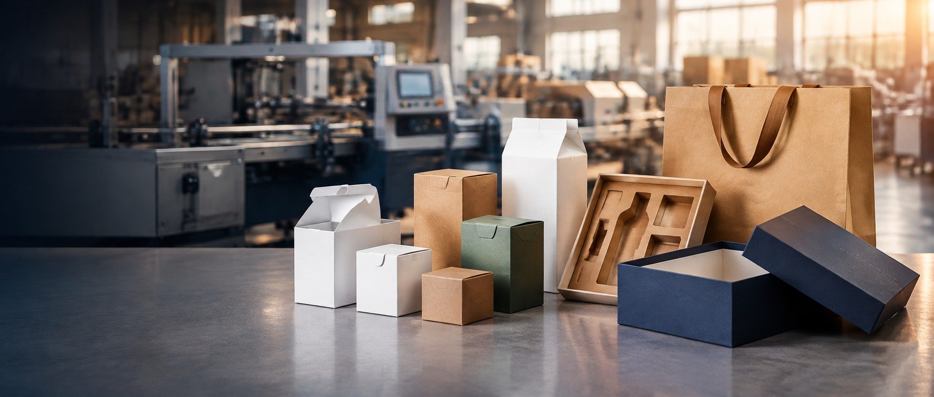 Custom paper packaging produced by Vlikestar