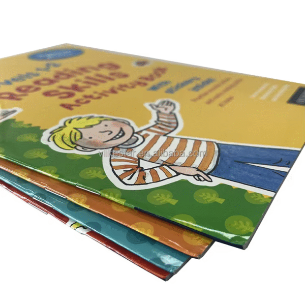 Factory Customized Softcover Saddle Stitch Binding Student Textbook Printing Perfect Price for School Paperpack Exercise Book