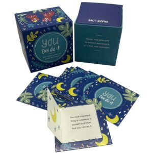 OEM Design Print Box Pack Pull Tab Tear Off Kids Daily Positive Affirmation Scratch Card Printing