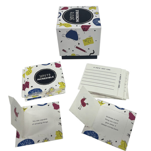 Tear Off Unveiled Affirmation Card