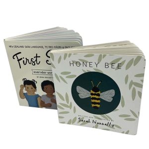 Round Corner Matte Laminated Children Board Book Print