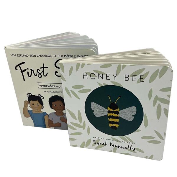 Round Corner Matte Laminated Children Board Book Print