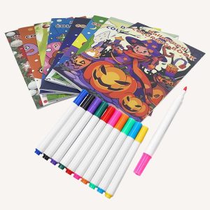 custom kids coloring drawing book print