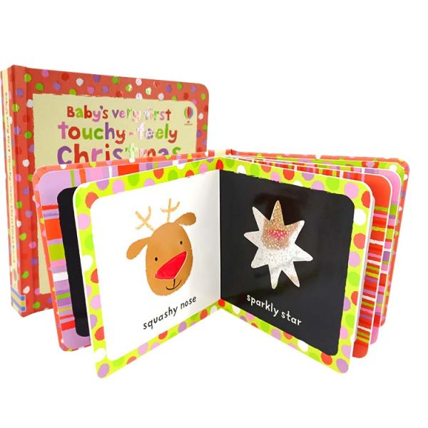 Customized Touch And Feel Sensitive Board Book Print
