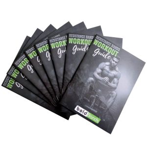 Custom Softcover Stitch Bound Fitness Magazine Print