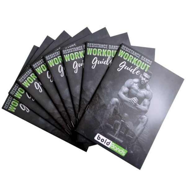 Custom Softcover Stitch Bound Fitness Magazine Print