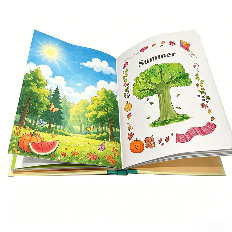 Custom Hardcover Children Books Full Color Story Book OEM Educational Preschool Toddler Illustration Book Printing Service - Image 7